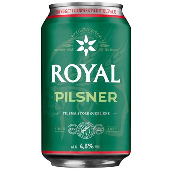 Royal Pilsner 4.6% 24x0.33L DS.