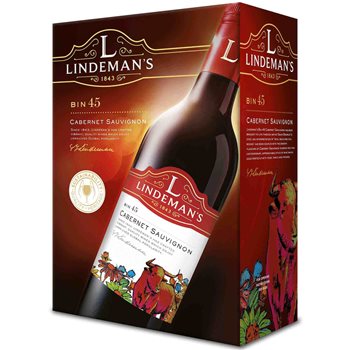 Lindeman's Bin 45 Cabernet Sauvignon 3L BIB