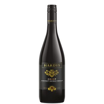 Hardys Crest Cabernet/Shiraz/Merlot 0,75 L.