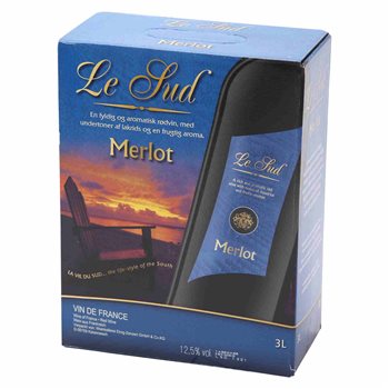 Le Sud Merlot 3 l. Bib