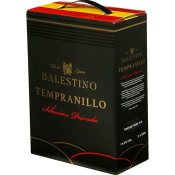 Balestino Tempranillo Selección Privada 3 l. HAGESMÆK