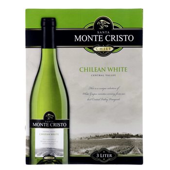 Santa Monte Cristo White 3 L. Bib