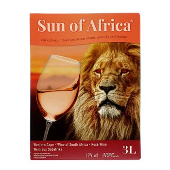 Bib Sun of Africa Rosé 3L