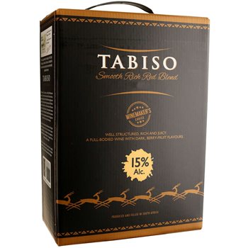 Tabiso Red Blend 15% 3L Bab