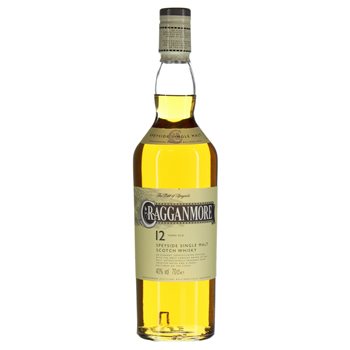 CRAGGANMORE 12YO 40% 0,7 L.