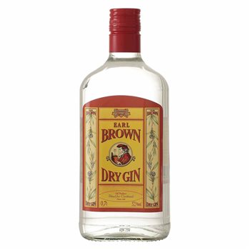 Earl Brown secco gin 37,5% 0,7 l.