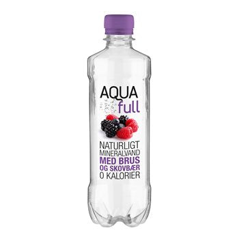 Aqua fuld m/ soda-skov Berry 18x0,5L