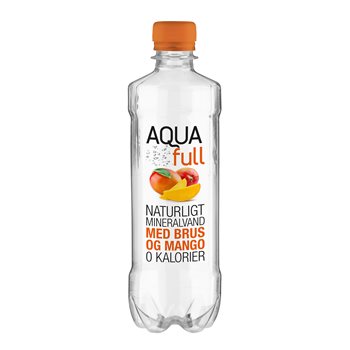 Aqua lleno con soda-mango 18x0.5l