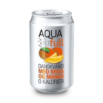 Aqua voll mit Soda Mango 24x0.33l