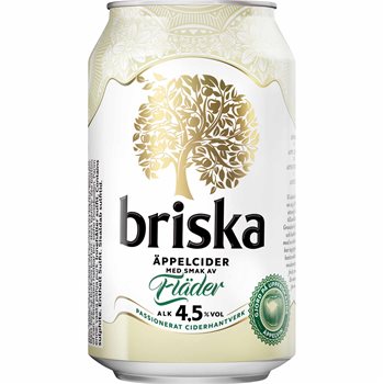 Briska Fläder 4,5% 24x0.33 l.