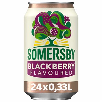 Somersby Blackberry - Blackberry Cider 4,5%, 20x33cl. Potere