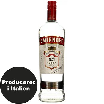 Vodka Smirnoff 37,5% 1 l.