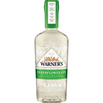 Warners Elderflower Gin 40% 0,7 l.