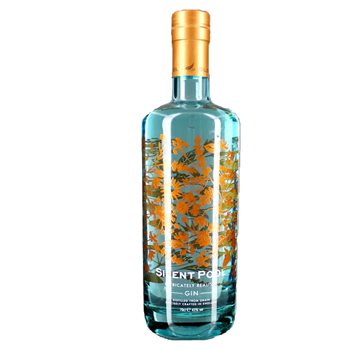 Gin de piscina silenciosa 43% 0.7 l.