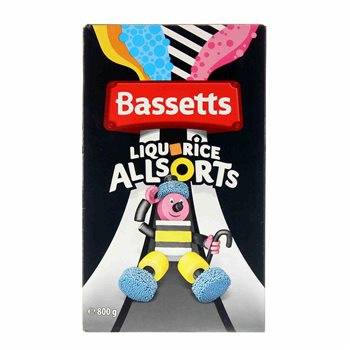 Bassetts lakrids Allsorts 800 g