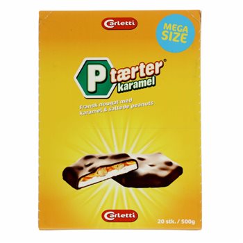 Carletti P-Tarts Karamell 500g