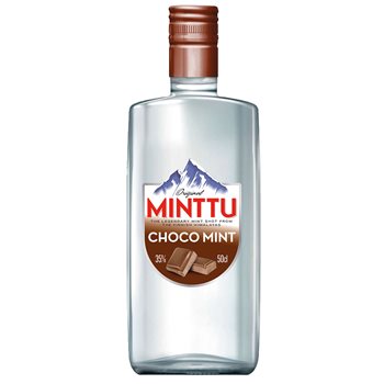 Mintu Choco Mint 35% 0,5 L.