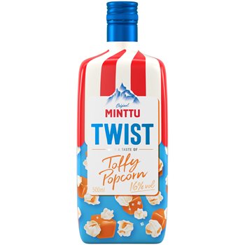 Minttu twist popcorn 0,5L 16%