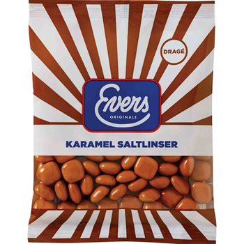 Evers Caramel Salted Lentils 190 g.