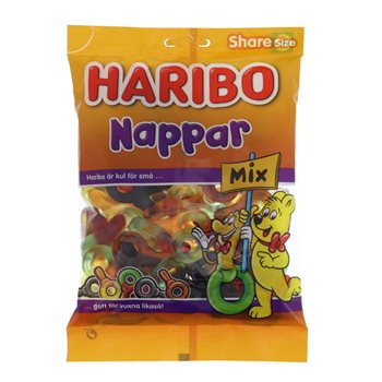 Haribo Nappar Mix 375g