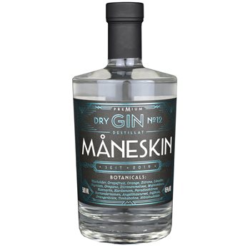 Moonshine Gin uscat 0,5L 45%