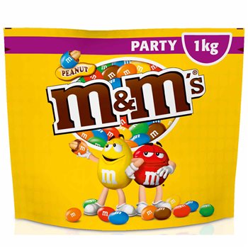 M & M's Peanut Party Pack 1 kg