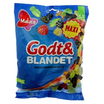 Malaco Good & Mixed Original 340 g.