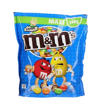 M&M Crispy 340 g.