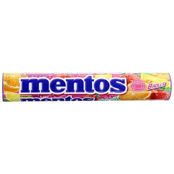 Mentos Fruit Jumbo Roll 8-Pack 296 g