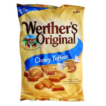 STORCK WERTHER's original Chewy Toffee 1000 g.