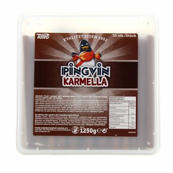 Tom's Penguin Caramella Sticks 50 st