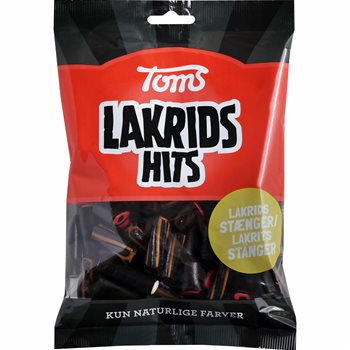 Toms lakrits träffar 375G