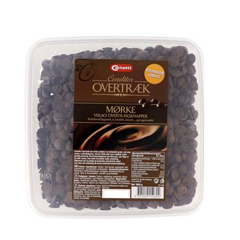 Carletti -Abdeckknöpfe dunkel 1000 g.