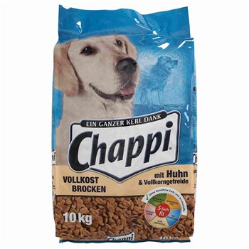 Chappi Complete Diet Chicken, Vegetables and Cereals 10 kg