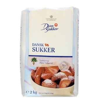 Zucker Dansukker 2 kg