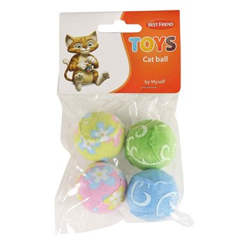 Best Friend Cat ball 4 pcs