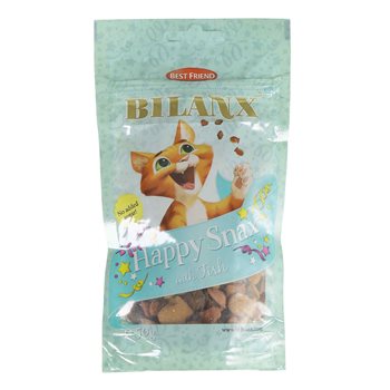 Beste venn Bilanx Happy Snax Fish 50 G