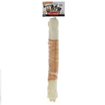 Bones di migliori amici con rotolo di pollo 37 cm 1 pc