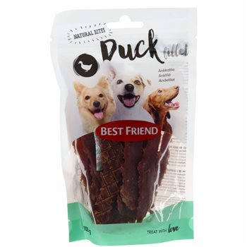 Bedste ven Natural Bites Duck filet 100 g