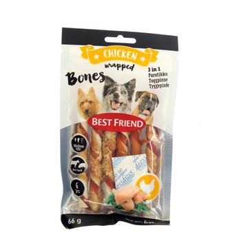 Bones Best Friend 3in1 Stick da masticare 6 pezzi. 66 g